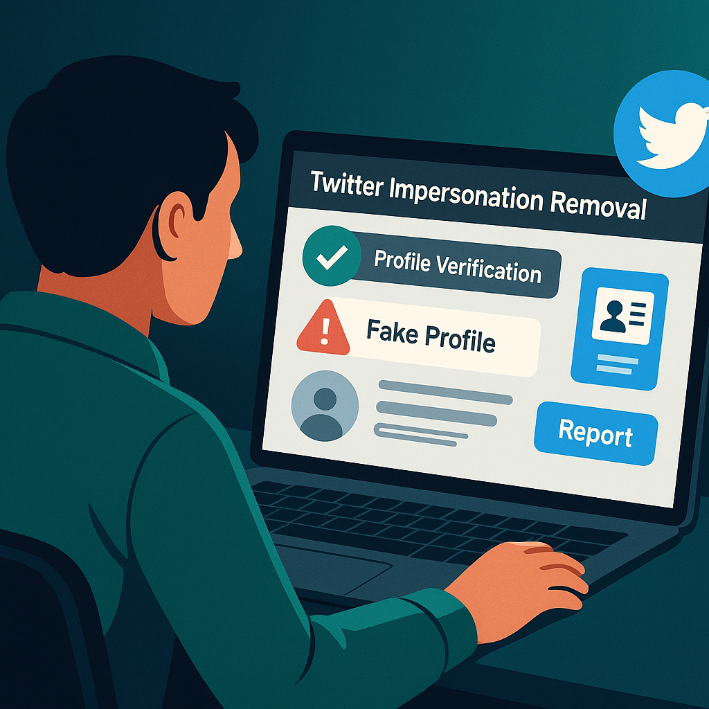 X impersonation account examples showing fake profiles using brand identity for scams